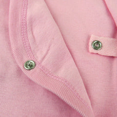 3-Pack Organic Cotton Long Sleeve Side-Snap Kimono Tops