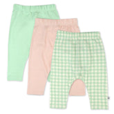 3-Pack Organic Cotton Harem Pants