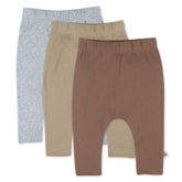 3-Pack Organic Cotton Harem Pants