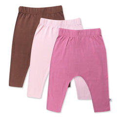 3-Pack Organic Cotton Harem Pants