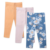 3-Pack Organic Cotton Legging Set