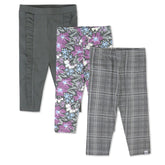 3-Pack Organic Cotton Legging Set