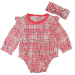 Organic Cotton Jumpsuit Romper Set