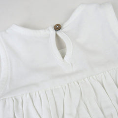 Tiered Shirt, Biker Short & Headband Set