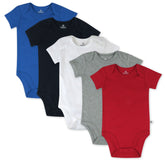 5-Pack Organic Cotton Short Sleeve Bodysuits