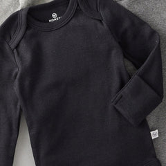 5-Pack Organic Cotton Long Sleeve Bodysuits