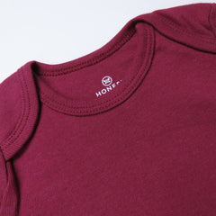 5-Pack Organic Cotton Long Sleeve Bodysuits