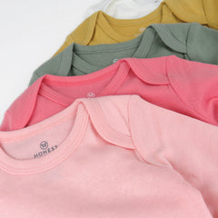 5-Pack Organic Cotton Long Sleeve Bodysuits