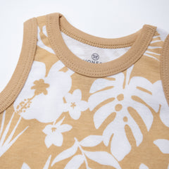 5-Pack Organic Cotton Sleeveless Muscle T-Shirts