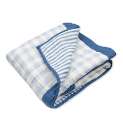 Organic Cotton Hand-Quilted Blanket