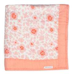 Organic Cotton Hand-Quilted Blanket