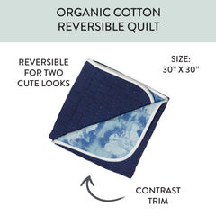 Organic Cotton Hand-Quilted Blanket