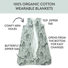 Organic Cotton Classic Wearable Blanket