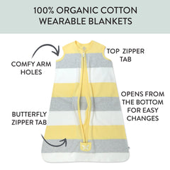 Organic Cotton Classic Wearable Blanket