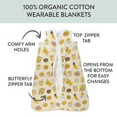 Organic Cotton Classic Wearable Blanket