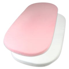 2-Pack Organic Cotton Bassinet Sheets