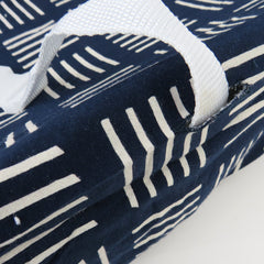 2-Piece Organic Cotton Printed & Terry Changing Pad Cover Set