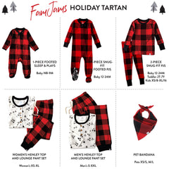 Organic Cotton Holiday Matching Family Pajamas