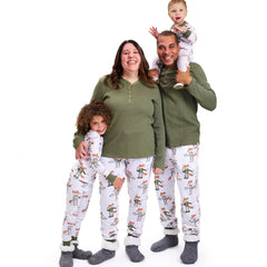 Organic Cotton Holiday Matching Family Pajamas