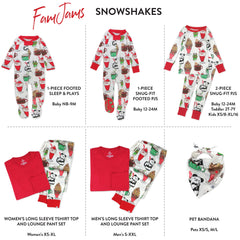 Organic Cotton Holiday Matching Family Pajamas