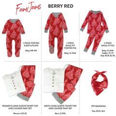Organic Cotton Holiday Matching Family Pajamas
