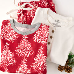 Organic Cotton Holiday Matching Family Pajamas