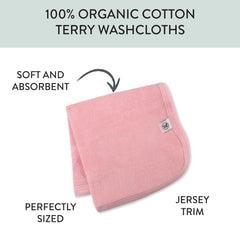 5-Pack Organic Cotton Washcloths