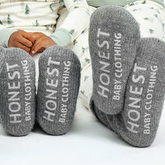 Sherpa Lined Cable Slipper Sock