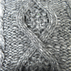 Sherpa Lined Cable Slipper Sock
