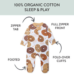 Organic Cotton Fun Foods Pajamas For Babies & Toddlers