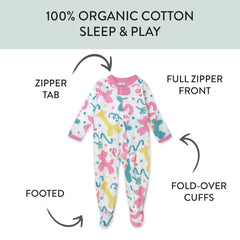 Organic Cotton Sleep & Plays