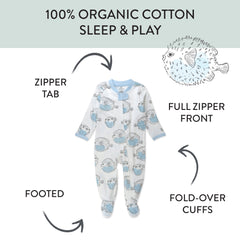 Organic Cotton Sleep & Plays