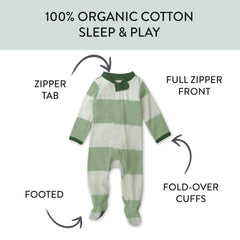 Organic Cotton Sleep & Plays