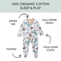 Organic Cotton Sleep & Plays