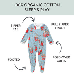 Organic Cotton Fun Foods Pajamas For Babies & Toddlers