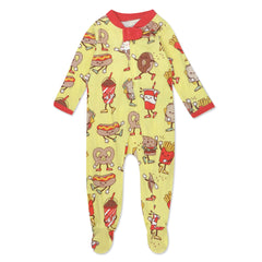 Organic Cotton Fun Foods Pajamas For Babies & Toddlers