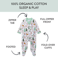 Organic Cotton Sleep & Plays