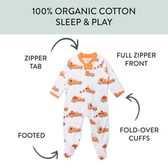 Organic Cotton Fun Foods Pajamas For Babies & Toddlers