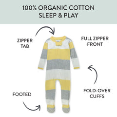 Organic Cotton Sleep & Plays
