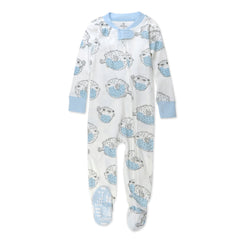 Organic Cotton Snug-Fit Footed Pajamas