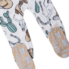 Organic Cotton Snug-Fit Footed Pajamas