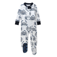 Organic Cotton Snug-Fit Footed Pajamas