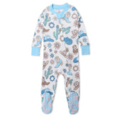 Organic Cotton Snug-Fit Footed Pajamas