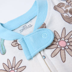 Organic Cotton Snug-Fit Footed Pajamas