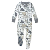 Organic Cotton Snug-Fit Footed Pajamas