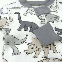 Organic Cotton Snug-Fit Footed Pajamas