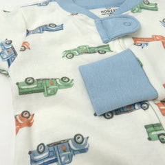 Organic Cotton Snug-Fit Footed Pajamas