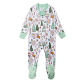 Organic Cotton Snug-Fit Footed Pajamas