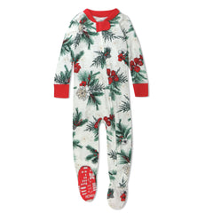 Organic Cotton Holiday Snug-Fit Footed Pajama
