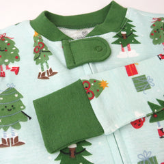 Organic Cotton Holiday Snug-Fit Footed Pajama